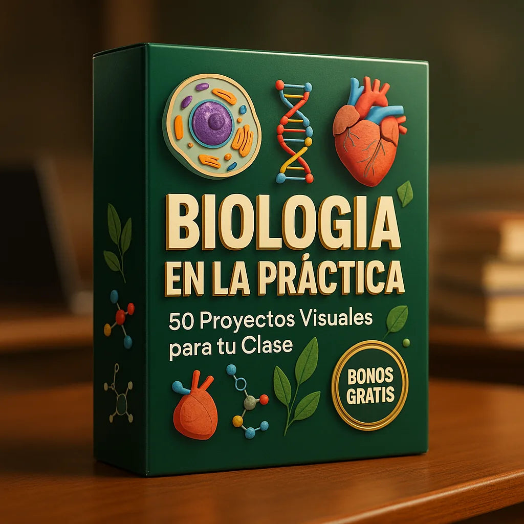 Biología Viva — 50 Proyectos Visuales para tu Clase